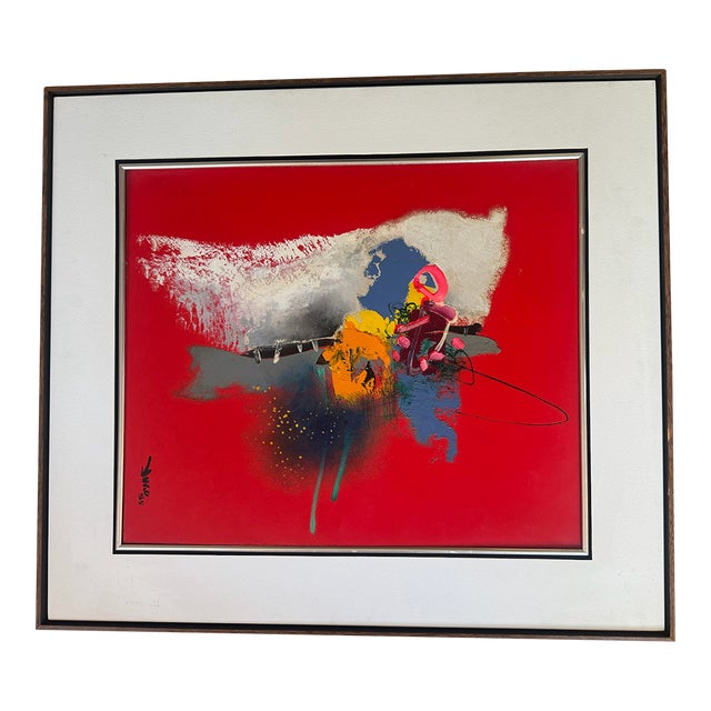 1990s Yugo Mabe Danga Das Flores II - Painting For Sale