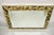 Late 20th Century Decorative Arts Inc. Faux Tortoise Shell Painted Brown & Gold Modern Wall Mirror For Sale - Image 9 of 12