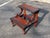 Brown Vintage Traditional Mahogany-Finished Hardwood Two-Step Library Stool For Sale - Image 8 of 8