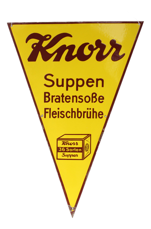 Enamel Sign from Knorr, 1925