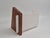 A pair of bed / wall lights with teak base and rectangular acrylic shades, midcentury modern, mid-1900s. Designed by yki...