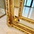Glass French Style Gold Floor/Wall Mirror – Tall Statement Mirror For Sale - Image 7 of 7