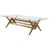 056 Capitol Complex Table in Wood and Glass by Pierre Jeanneret for Cassina For Sale - Image 8 of 8