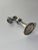 Art Deco Mid Century Chrome Pendant or Door Pull For Sale - Image 3 of 3
