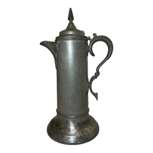 Antique 1800's Pewter Methodist Episcopal Church Presentation Tankard Flagon