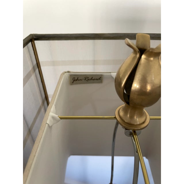 John-Richard John-Richard Brass Floor Lamp For Sale - Image 4 of 10