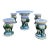20th Century Elephant Garden or Patio Seating, Set of 5 For Sale