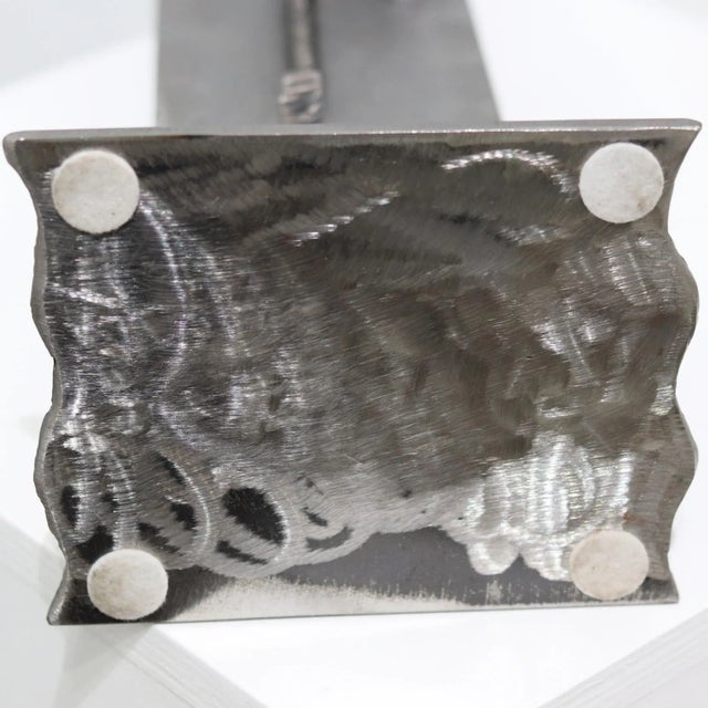 Metal "Inside Outside" Original Artwork by Granville Beals For Sale - Image 7 of 13