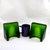 Glass 1960's Shovel Wedge Green Glass Bookends Attributed to Blenko by Wayne Husted-a Pair For Sale - Image 7 of 11