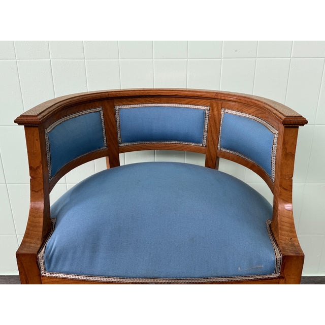 Vintage Italian Tub Chair, 1930s For Sale - Image 11 of 16