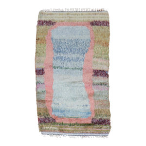 Zabihi Collection Swedish Rya Mini Rug