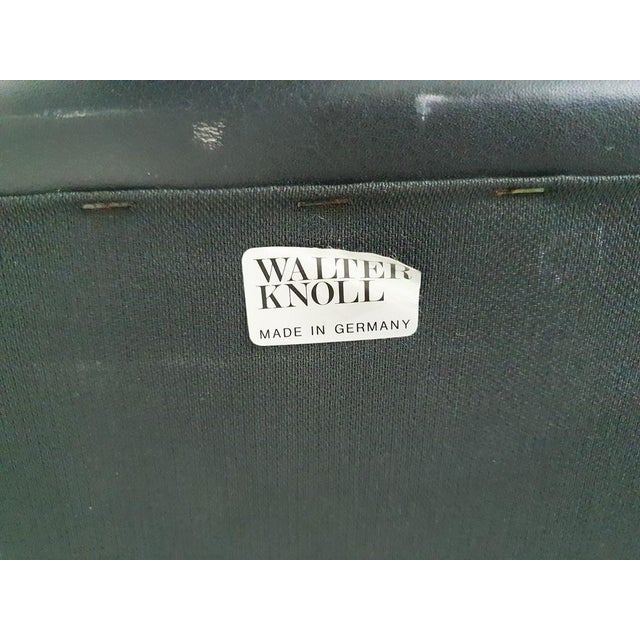 German Leather Lounge Chair by Walter Knoll, 1970s For Sale - Image 16 of 17