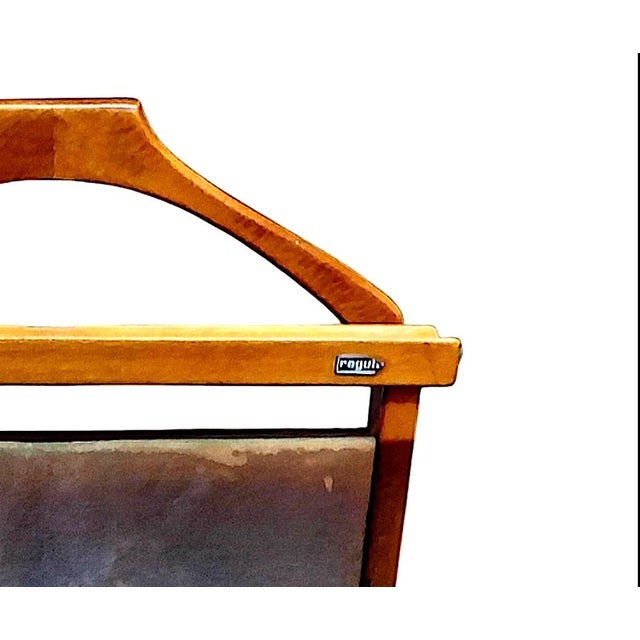 Ico Parisi for Fratelli Reguitti Italian Valet Stand With Trouser Press For Sale - Image 10 of 10