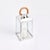 Nautical in style, this handsome outdoor lantern shines brilliantly in a chrome finish and real teak wood handle. Add a...