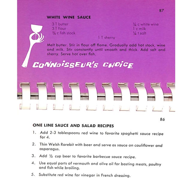 Cooking With Spirit: Wine Cooking for the Distinctive Touch For Sale In New York - Image 6 of 7