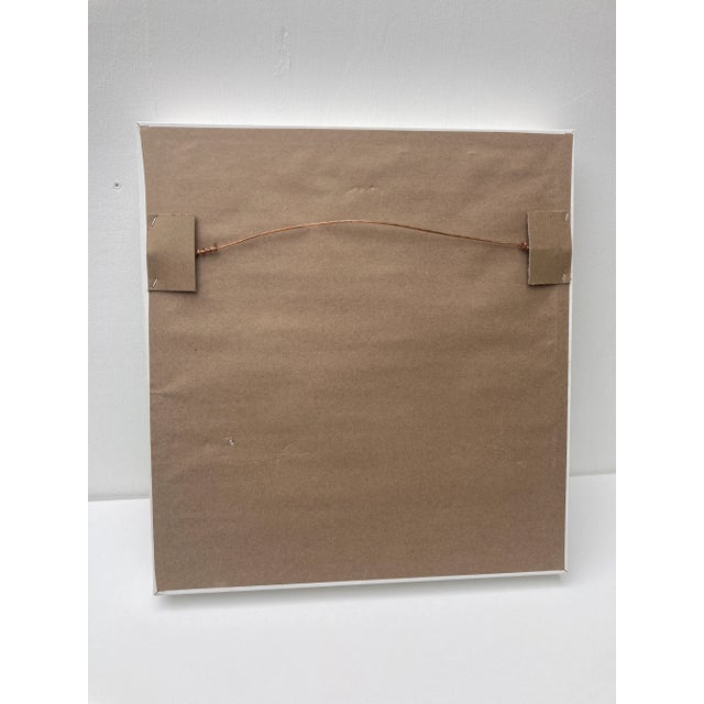 Centered Mid-Century Modern Collage, Framed For Sale - Image 4 of 5