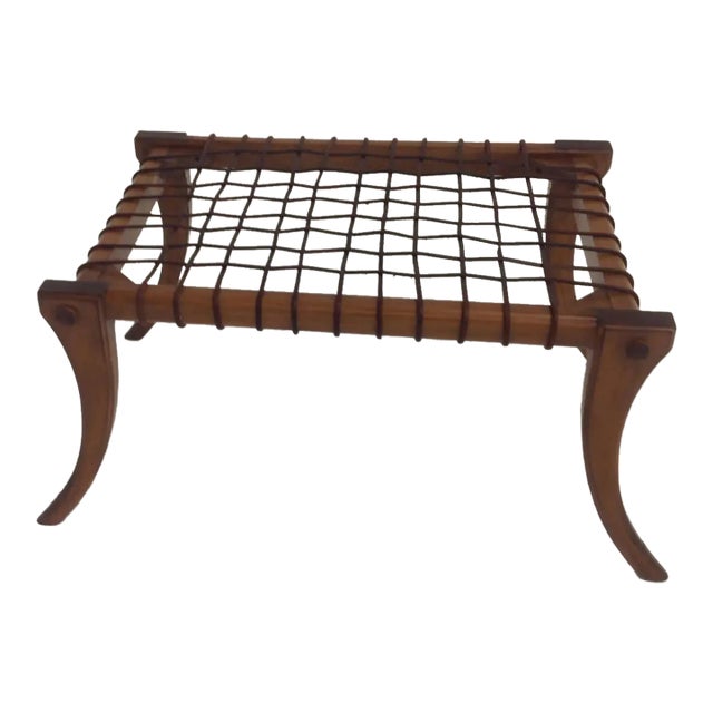 Modern Klismos Style Ottomans For Sale