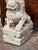Mid 19th Century Pair of Marble Foo Dogs For Sale - Image 4 of 9