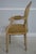 French Pair of Louis XVI Painted Fauteuil Armchairs For Sale - Image 3 of 18
