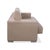 Rolf Benz Two-Seater Leather Sofa Cream Beige Couch For Sale - Image 6 of 9