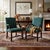 A beautifully crafted pair of vintage Chippendale lolling armchairs by Stow & Davis, showcasing the maker’s refined...