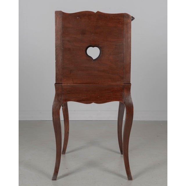French Country Louis XV Side Table or Nightstand For Sale In Orlando - Image 6 of 8