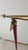Metal Floor Lamp for Reading with Red Marble Base and Cone with Joint, 1950s For Sale - Image 7 of 18