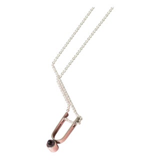 Modernist Silver Pendant from Elis Kauppi, 1959 For Sale