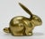 Vintage Brass Bunny Rabbit Paper Weight For Sale - Image 4 of 6