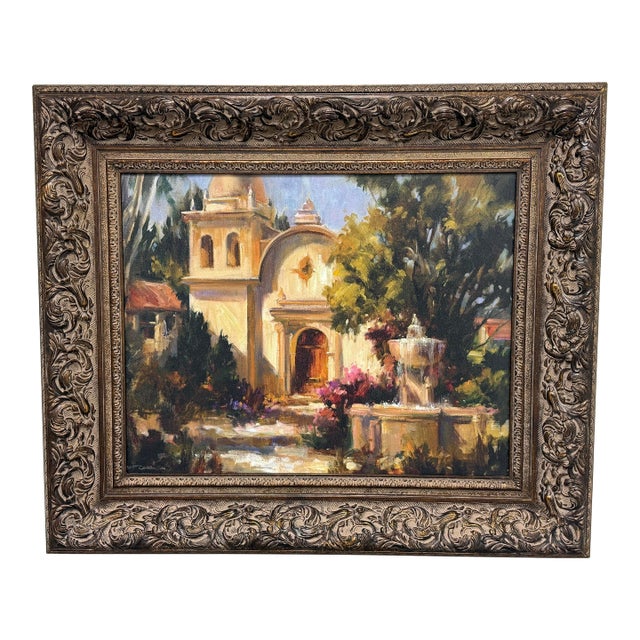 Betty Carr Mission San Juan Artwork, Framed For Sale