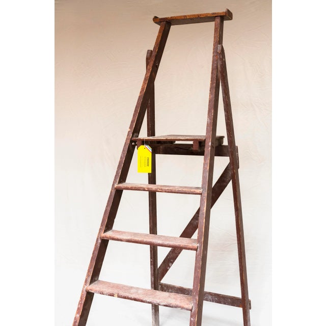 French 19th Century French Wood Ladder For Sale - Image 3 of 5