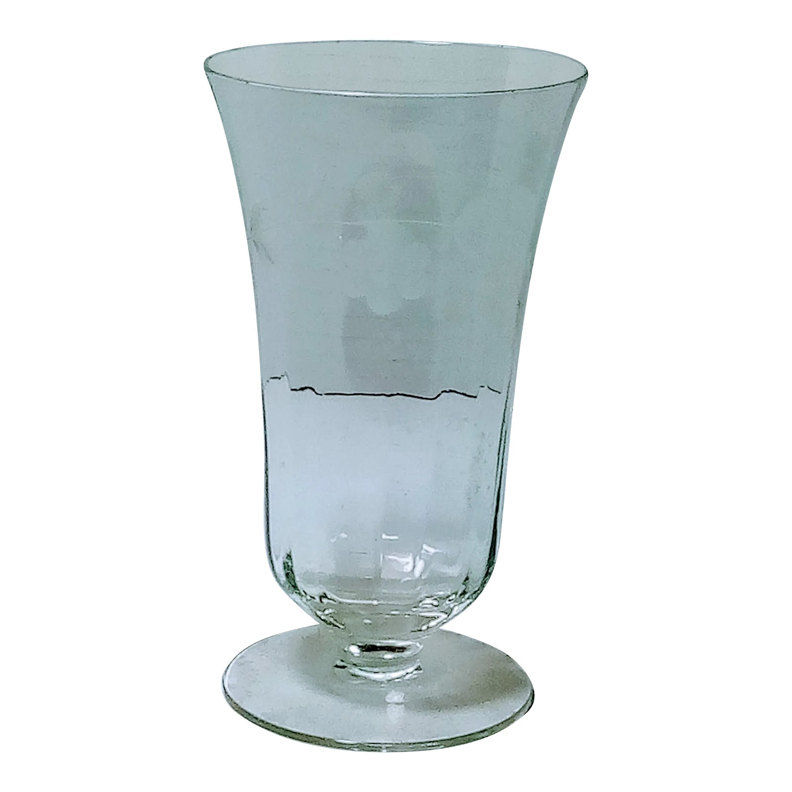 1940s Libbey Rock Sharpe Floral Sway Pattern Iced Tea Glass Chairish