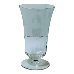 1940s Libbey Rock Sharpe Floral Sway Pattern Iced Tea Glass