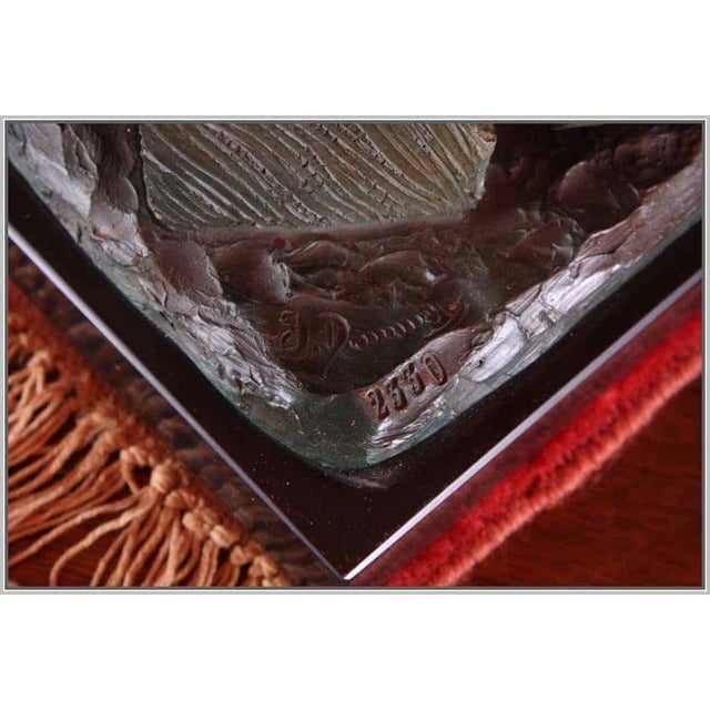 Unknown Artist, Worker Sculpture, Patinated Metal on Marble Base For Sale - Image 4 of 6