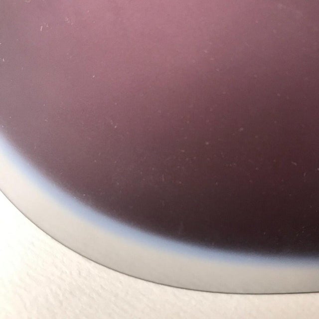 Vintage Murano Venezia Bowl in Amethyst Fragments by Marco Zito for Salviati For Sale - Image 6 of 9