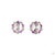 1940s 2.79 Carat Round Brilliant Cut Diamond Ruby Earrings, Pair For Sale In New York - Image 6 of 9