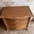 Vintage Wicker Serpentine Chest of Drawers For Sale - Image 5 of 10