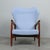 Mid-Century Modern Carlo Wingback Armchair attributed to Ib Kofod-Larsen for Carlo Garn, Denmark, 1960s For Sale - Image 3 of 13