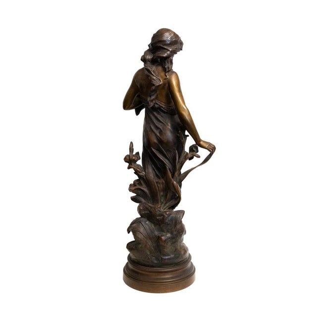 Edouard Drouot, Diana Sculpture, 19th Century, Bronze For Sale - Image 17 of 18