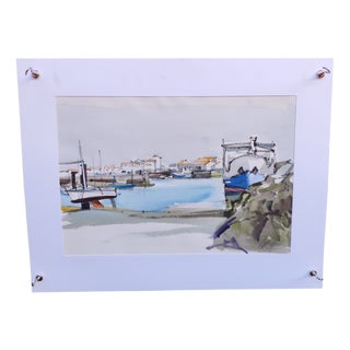Michel Roubille, L'Ile d'Yeu, 1996, Watercolor For Sale