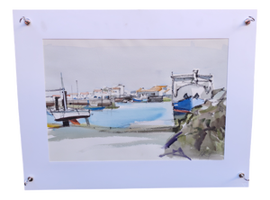 Michel Roubille, L'Ile d'Yeu, 1996, Watercolor