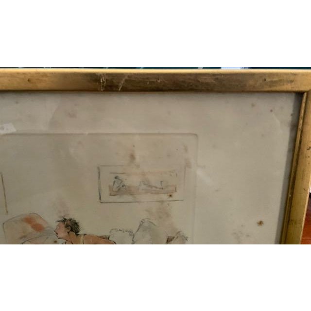 Mid 20th Century Mid 20th Century Gaston Hoffmann the Blatant Mortal Sin - Signed For Sale - Image 5 of 8