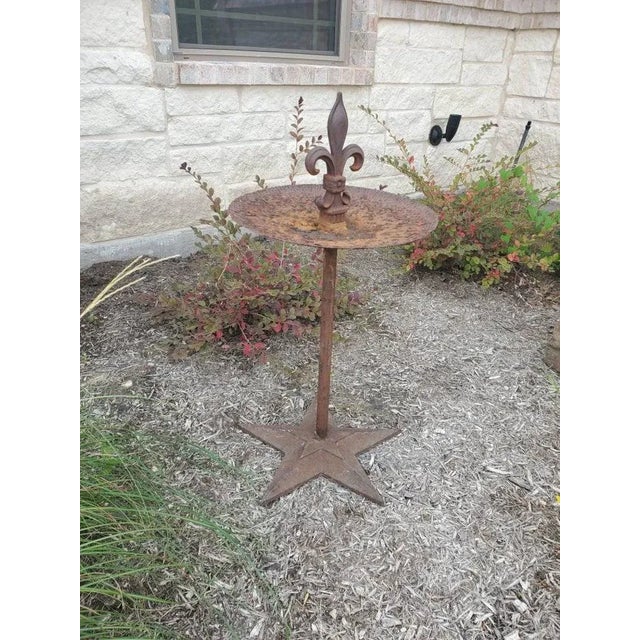 Early 20th Century Antique Architectural Salvaged Ironwork Garden Ornament For Sale - Image 5 of 11