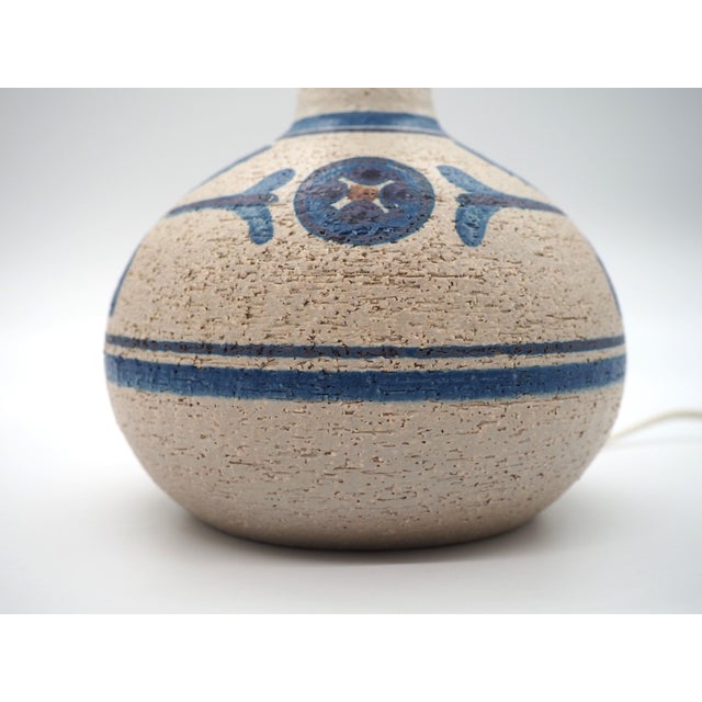 Vintage Ceramic Table Lamp by Noomi Backhausen for Söholm Keramik, Denmark, 1970s For Sale - Image 6 of 10