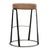 Farmhouse Tufted Nubuck Leather Counter Stool For Sale - Image 3 of 7