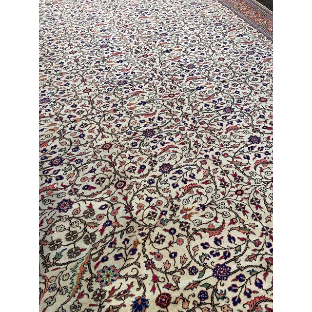 1960s Old Turkish Sivas Area Rug 8x12 For Sale - Image 4 of 7