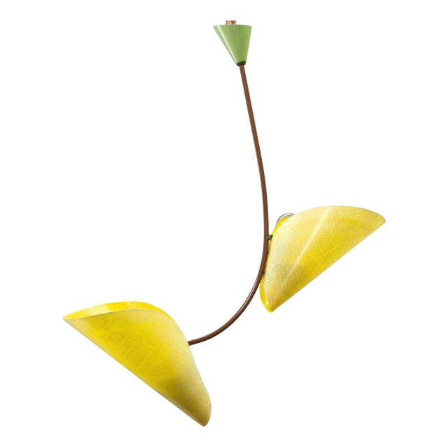 Model 1208 Ceiling Light by Josef Hurka for Napako, 1960s For Sale