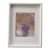 Original Mixed Media Artwork “Lilac Bouquet” (Watered Acrylic Painting and Ink on Art Paper); Signed, Framed For Sale