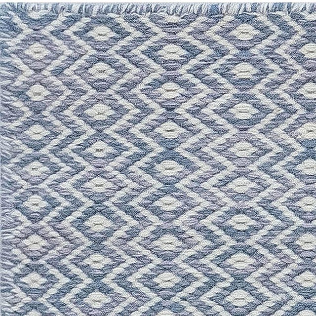 Gray Contemporary Custom Flat Weave Wool Rug by Doris Leslie Blau For Sale - Image 8 of 9