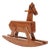 Large Vintage Dutch Rocking Horse in Pine, 1960s For Sale